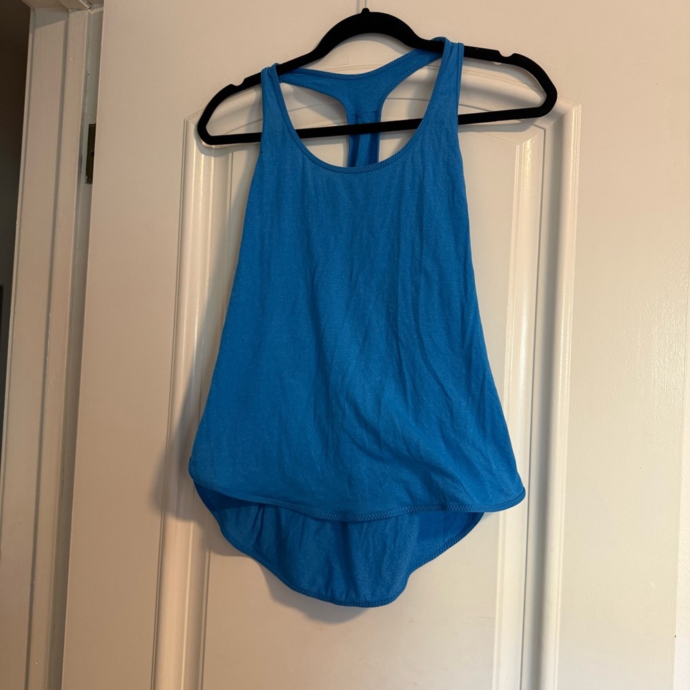 lululemon athletica Vibrant Blue Tank Top